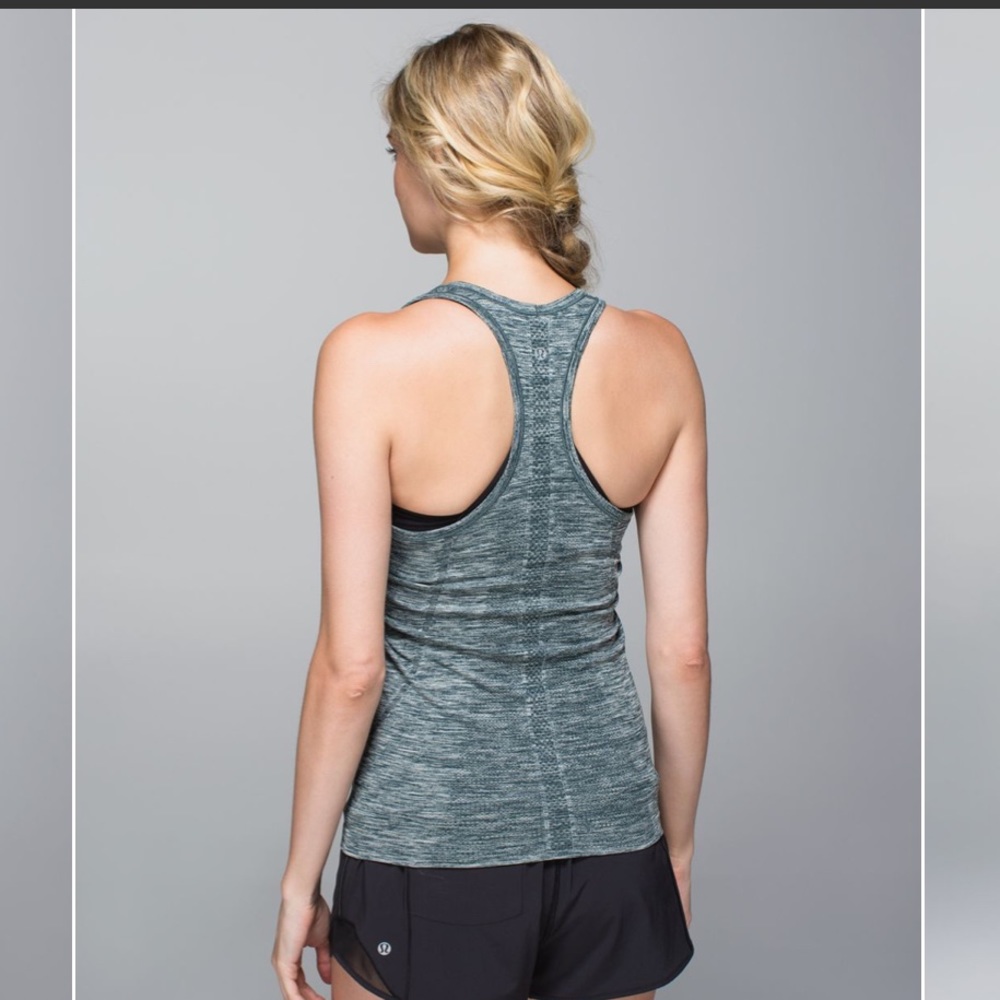 Lululemon Run: Swiftly Tech Racerback Green Size 6 - image 1